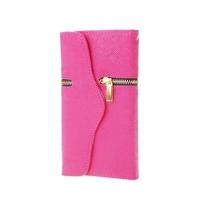 Fashion Unique Zipper Flip PU Leather Wallet Protective Hard Case Cover with Card Holder String for Samsung Galaxy S6