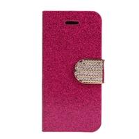 Fashion Wallet Case Flip Leather Stand Cover with Card Holder for iPhone 6 Plus Rose