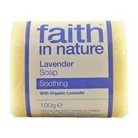 Faith in Nature Lavender Pure Veg Soap 100g
