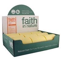 Faith in Nature Orange Soap Unwrapped 18 box