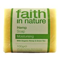 Faith in Nature Hemp & Lemongrass Pure Soap 100g