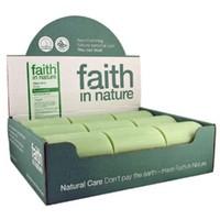 Faith in Nature Aloe Vera Soap Unwrapped 18 box