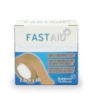 FastAid Zinc Oxide Non Stretch Tape 2.5cm x 5m