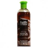 Faith in Nature Chocolate Shower Gel and Foam Bath - 400ml