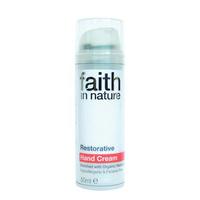 faith in nature restorative hand cream 50g