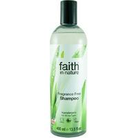 faith in nature fragrance free shampoo 400ml