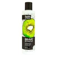 faith in nature brave botanicals smooth shine shampoo 250ml