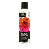 faith in nature brave botanicals nourish repair shampoo 250ml