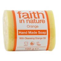 faith in nature soap orange 100g