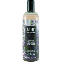 faith in nature shampoo lavender geranium 400ml
