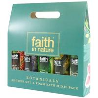 Faith in Nature Shower Gel & Bath Foam Minis Gift Pack - Botanicals
