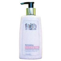 faith in nature exfoliating face body polish 150ml