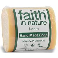 faith in nature soap neem 100g