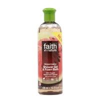 faith in nature watermelon shower gel foam bath 400ml 400ml