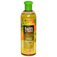 faith in nature grapefruit orange shampoo 400ml 400ml orange