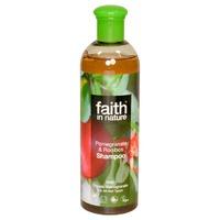 faith in nature pomegranate roobios shampoo 400ml 400ml