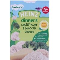 farleys heinz dinners cauliflower broccoli cheese
