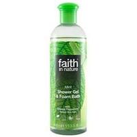 Faith Mint Shower Gel & Foam Bath 400ml Bottle(s)