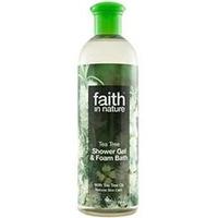 Faith Tea Tree Shower Gel & Foam Bath 400ml Bottle(s)
