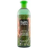 faith aloe vera ylang ylang foam bath shower gel 400ml bottles