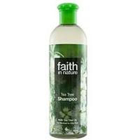 faith lemon tea tree shampoo 400ml bottles