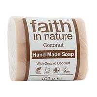 faith coconut soap wrapped 100g bars