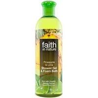 Faith Pineapple & Lime Shower Gel & Foam Bath 400ml Bottle(s)