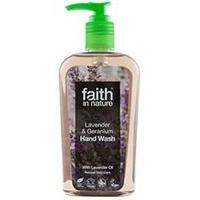 Faith Lavender & Geranium Hand Wash - Organic 300ml Bottle(s)