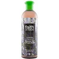 faith lavender geranium foam bath 400ml bottles