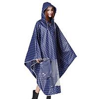 fashion eva thick fresh green electric cars bike raincoat poncho