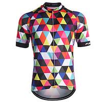 fastcute cycling jersey mens short sleeve bike jersey tops quick dry f ...