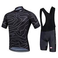 fastcute cycling jersey with bib shorts mens short sleeve bike bib sho ...