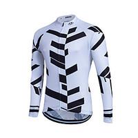 fastcute Cycling Jersey Women\'s Men\'s Kid\'s Unisex Long Sleeve Bike Jersey Sweatshirt TopsQuick Dry Front Zipper Breathable Soft YKK