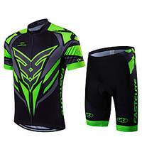 fastcute cycling jersey with shorts mens unisex short sleeve bike bib  ...