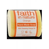 Faith In Nature Orange Pure Veg Soap 100g (1 x 100g)