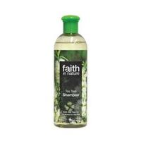 faith in nature tea tree shampoo 400ml 1 x 400ml