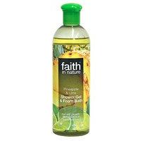 Faith in Nature Pineapple & Lime Shower Gel & Foam Bath
