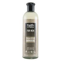 faith in nature for men ginger lime shower gel