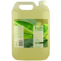 faith in nature tea tree shower gel foam bath 5l