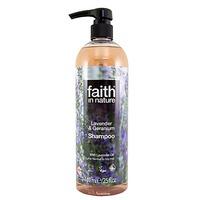faith in nature lavender geranium shampoo 740ml