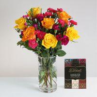 Fairtrade Rainbow and Chocolate Tasting Set - flowers