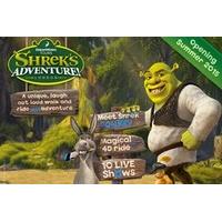 family visit to shreks adventure and two course meal at planet hollywo ...