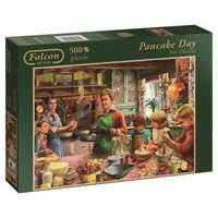 Falcon Games Deluxe Pancake Day Jigsaw Puzzle (500-Piece Multi-Colour)