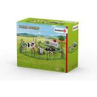 Farm Life Cow Family on The Pasture Figure (41428)