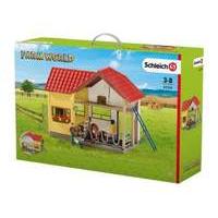 Farm Life Barn with Animals and Accessories Figurine (42334)