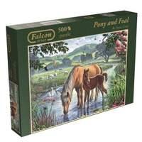 Falcon De Luxe Pony and Foal Jigsaw Puzzle 500 Pieces