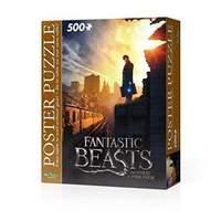 fantastic beasts new york 2d poster puzzle 500pc