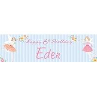 Fairy Personalised Party Banner