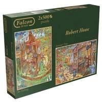 Falcon de luxe Robert Howe Jigsaw Puzzles No Fishing and Summer Time (2x500pcs)