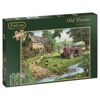 falcon de luxe old tractor jigsaw puzzle x large 200 piece